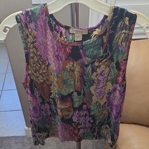 Artex Multicolor Floral Tank Top